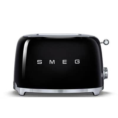 Smeg 2 Slice Toaster Black