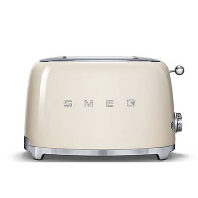 Smeg 2 Slice Toaster Cream