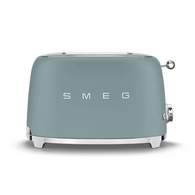 Smeg 2 Slice Toaster Matte Emerald Green