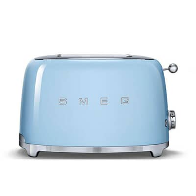 Smeg 2 Slice Toaster Pastel Blue