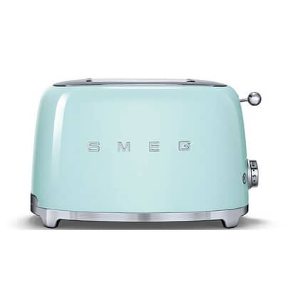 Smeg 2 Slice Toaster Pastel Green