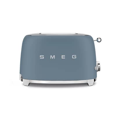 Smeg 2 Slice Toaster Storm Blue Matte