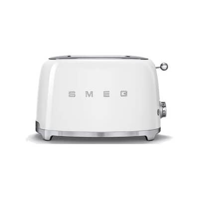 Smeg 2 Slice Toaster White