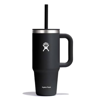 HydroFlask 24oz Travel Tumbler Black