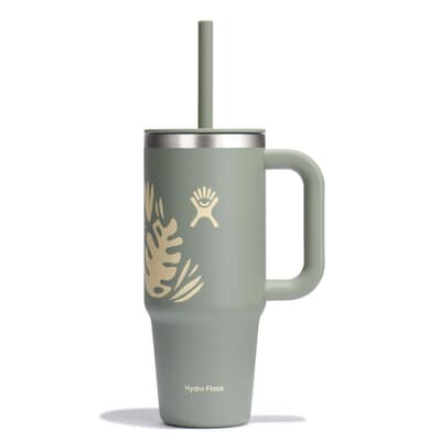 HydroFlask 24oz Travel Tumbler Botanical Bliss Agave