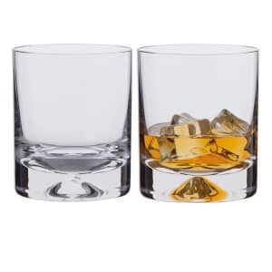 Dartington Dimple Old Fashioned Pair
