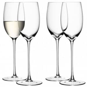 LSA Glassware - Wine White Wine Glasses Set Of 4