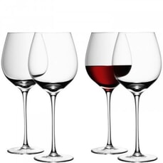 LSA Glassware - Wine Red Wine Glasses Set Of 4