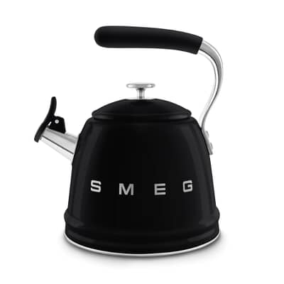 Smeg WKF01BL Whistling Kettle Black