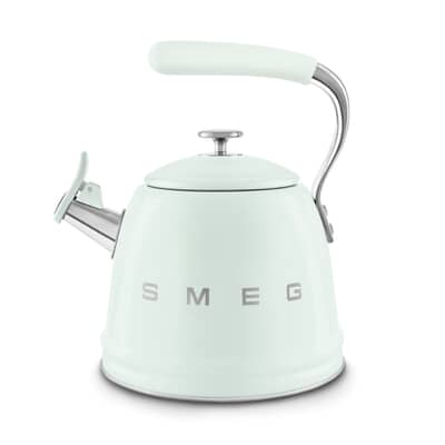 Smeg WKF01PG Whistling Kettle Pastel Green