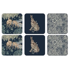 Portmeirion Pimpernel - Morris And Co Wightwick Coasters Set Of 6
