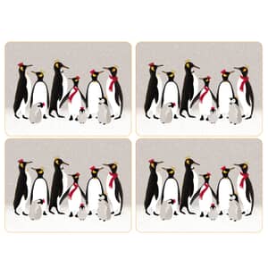 Sara Miller Penguin Christmas Collection - Placemats Set Of 4