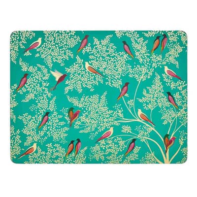 Sara Miller Chelsea Collection - Green Placemats Set Of 4