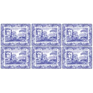 Spode Blue Italian - Placemats Set Of 6