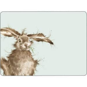Wrendale Hare Brained Placemats Set Of 6