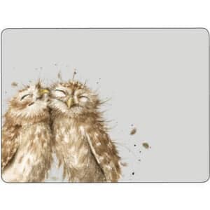 Wrendale The Twits (Owl) Placemats Set Of 6