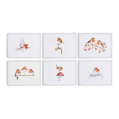 Wrendale Christmas Festive Friends Placemats Set Of 6