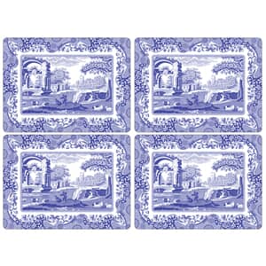 Spode Blue Italian - Large Tablemats Set Of 4