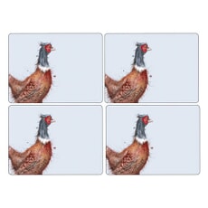 Wrendale Pheasant Placemats Set Of 4