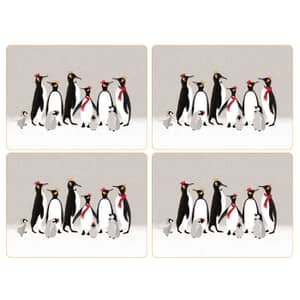 Sara Miller Penguin Christmas Collection - Large Placemats Set Of 4