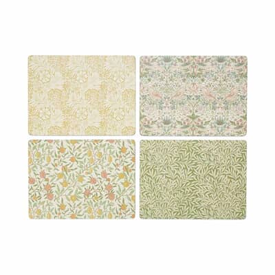 Spode The Original Morris and Co - Mixed Large Placemats Set Of 4
