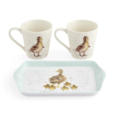 Wrendale Mug And Tray Set - Lovely Mum