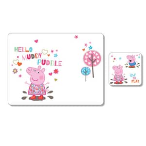 Peppa Pig Placemat and Coaster Pack