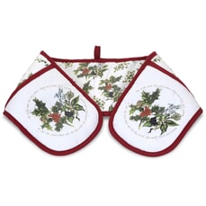 Portmeirion Holly and Ivy - Double Oven Glove