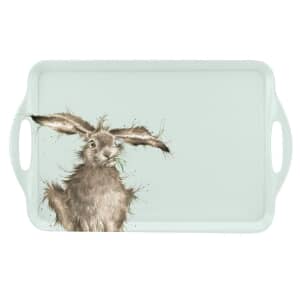 Wrendale Hare Brained Large Handled Tray