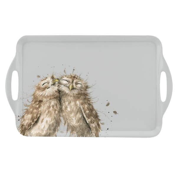 Wrendale The Twits (Owl) Large Handled Tray 48cm x 29.5cm