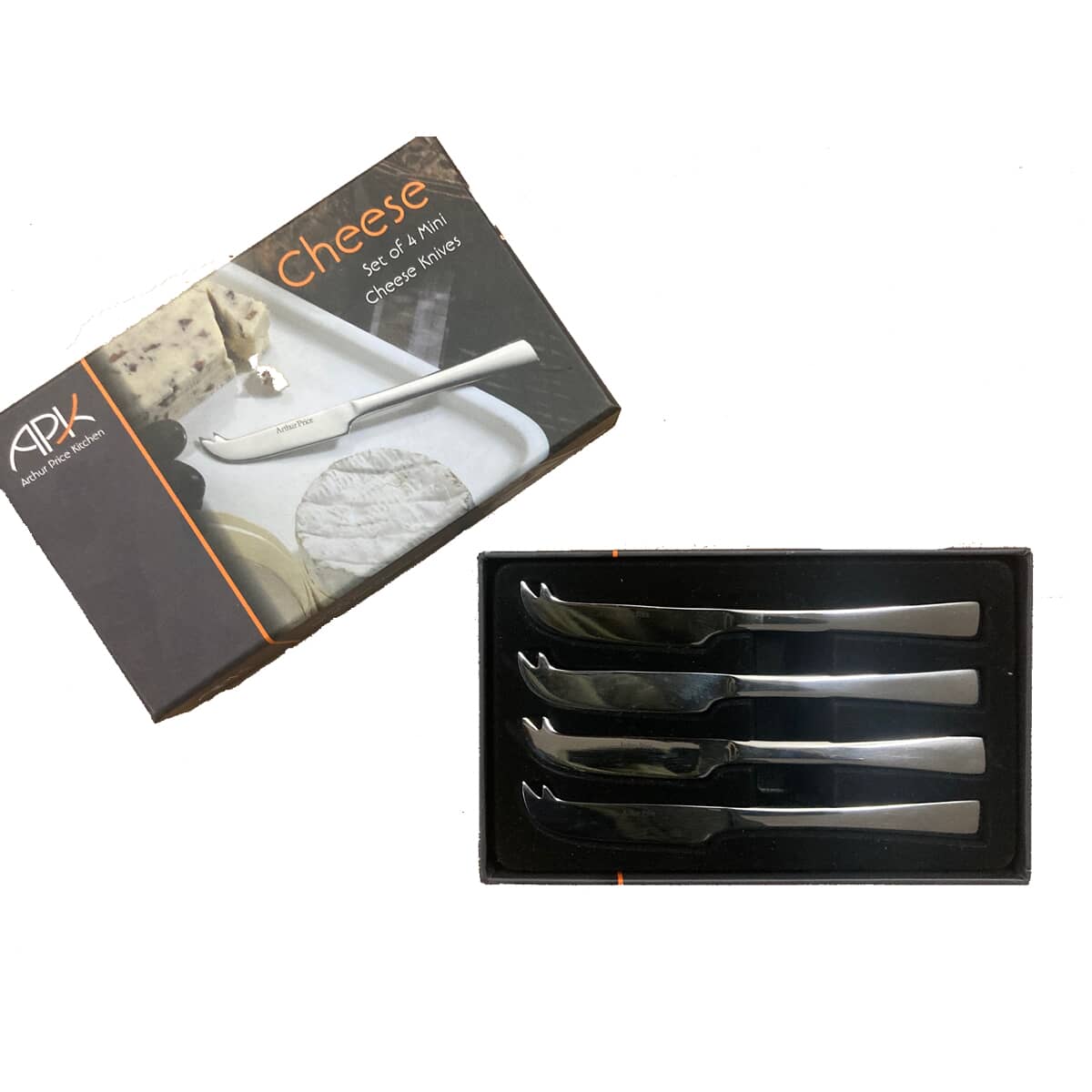 Arthur Price Kitchen Mini Cheese Knives Set Of 4 (ZAPK0733)