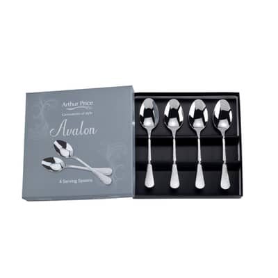 Arthur Price Avalon Set Of 4 Serving Spoons