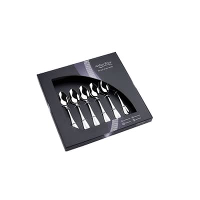 Arthur Price Baguette - Box Of 6 Tea Spoons