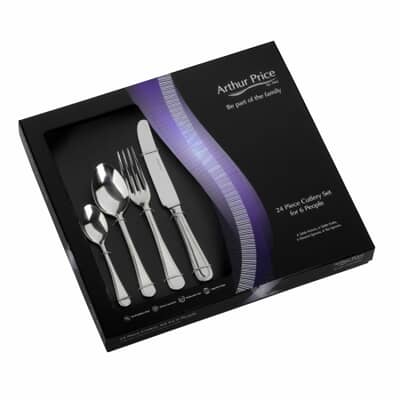 Arthur Price Bead 24 Piece Boxed Set