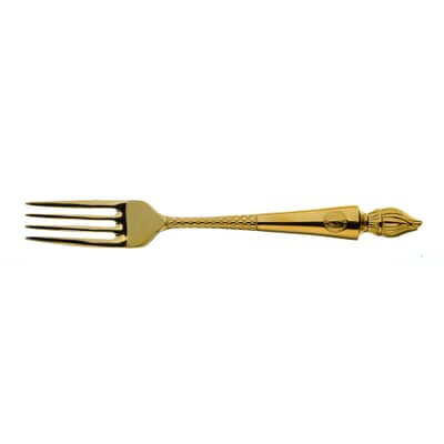 Arthur Price Clive Christian Empire Flame All Gold - Dessert Fork