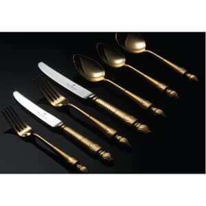 Arthur Price Clive Christian Empire Flame All Gold - 85 Piece Set