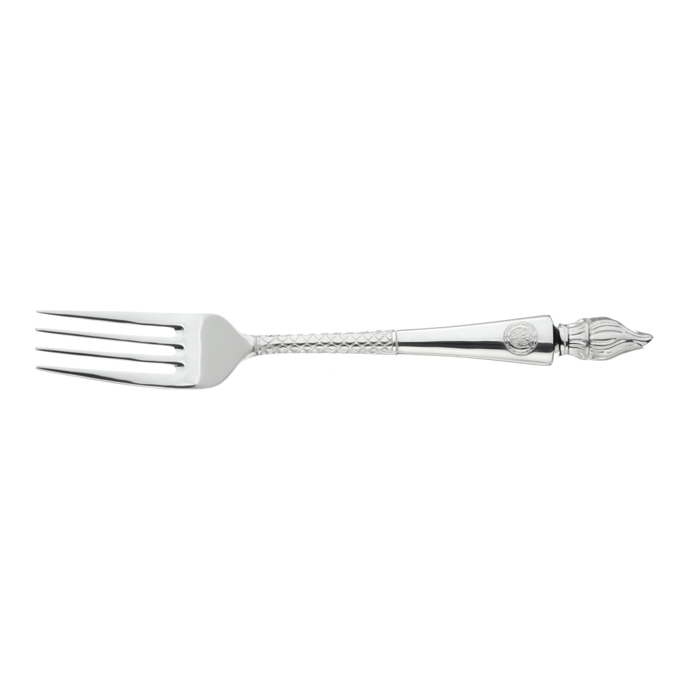 Arthur Price Clive Christian Empire Flame Silver Plate - Table Fork