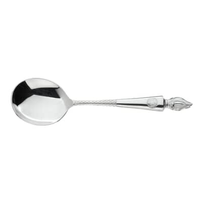 Arthur Price Clive Christian Empire Flame Silver Plate - Soup Spoon