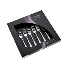 Arthur Price Grecian Box Of 6 Pastry Forks