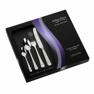 Arthur Price Grecian 24 Piece Boxed Set