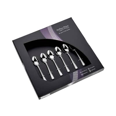 Arthur Price Harley Box Of 6 Tea Spoons