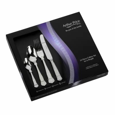 Arthur Price Kings 24 Piece Boxed Set