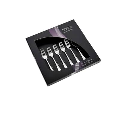 Arthur Price Old English/Georgian Box Of 6 Pastry Forks