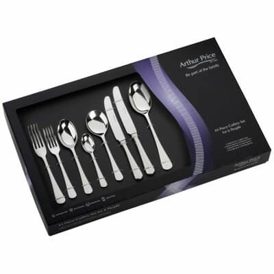 Arthur Price Rattail 44 Piece Boxed Set
