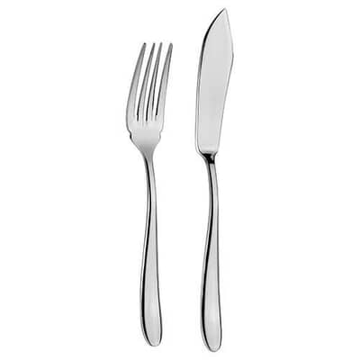 Arthur Price Cutlery Willow Set Of 6 Fish Eaters