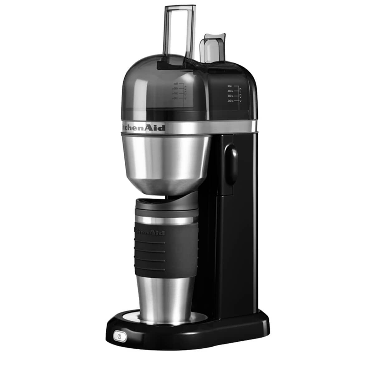 KitchenAid Personal Coffee Machine Black (5KCM0402BOB)