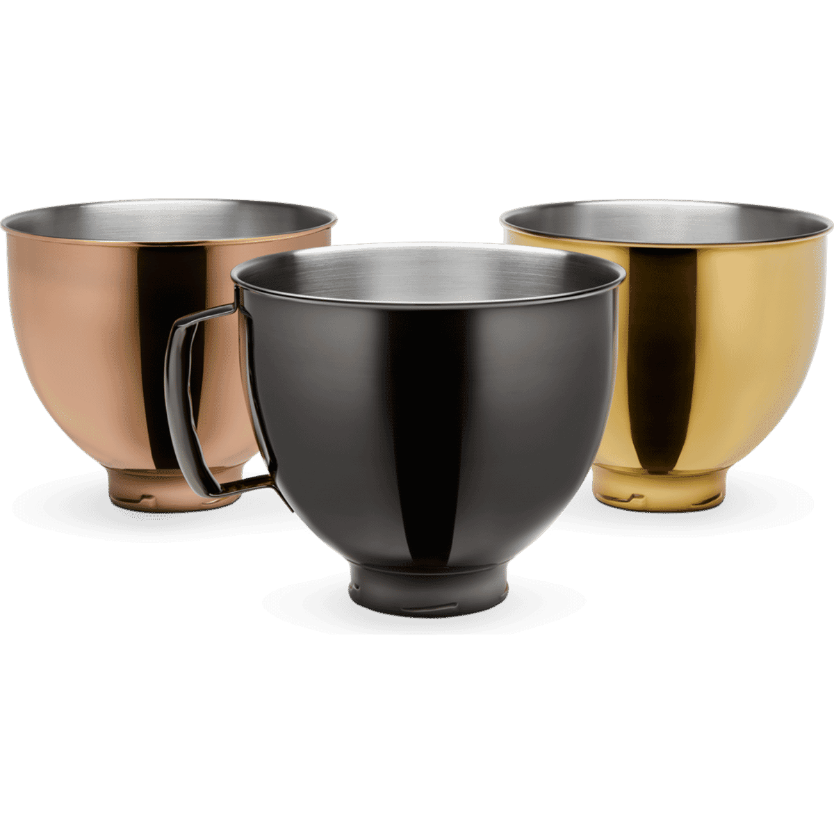 KitchenAid Radiant 4.8L Stainless Steel Mixing Bowl Gold (5KSM5SSBRG