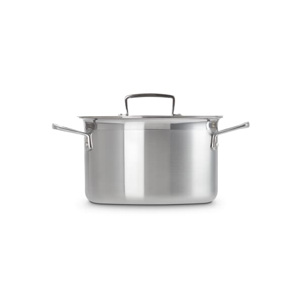 Le Creuset 3 Ply Stainless Steel 20cm Deep Casserole (962006201 ...