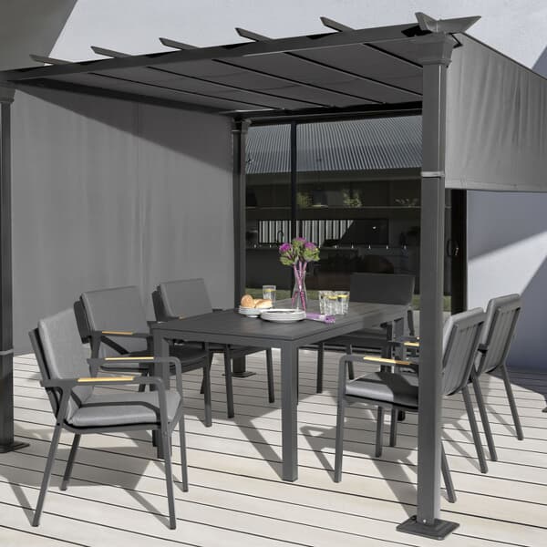 Kettler Paros 6 Seater Dining Set (03921040200C) Garden Furniture