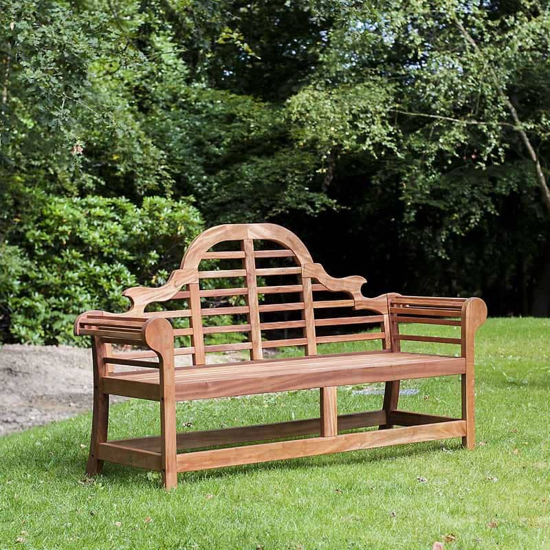 Alexander Rose Cornis Lutyens 6ft Bench - (384B) - Garden 